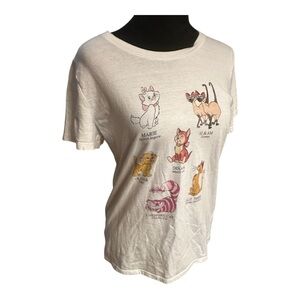 Disney Cat Names & Breeds Juniors’ Graphic Tee – Size S